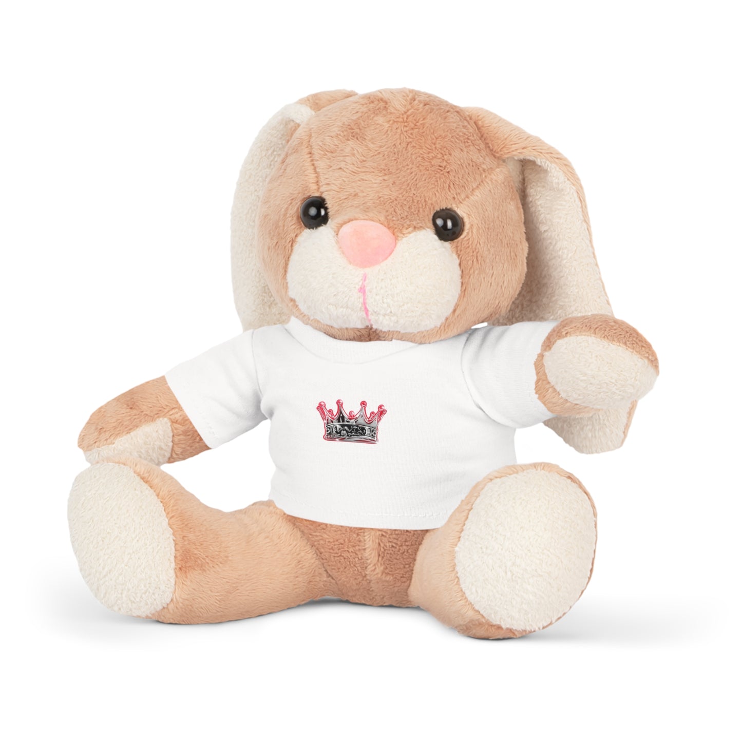 Plush Toy with Crown T-Shirt