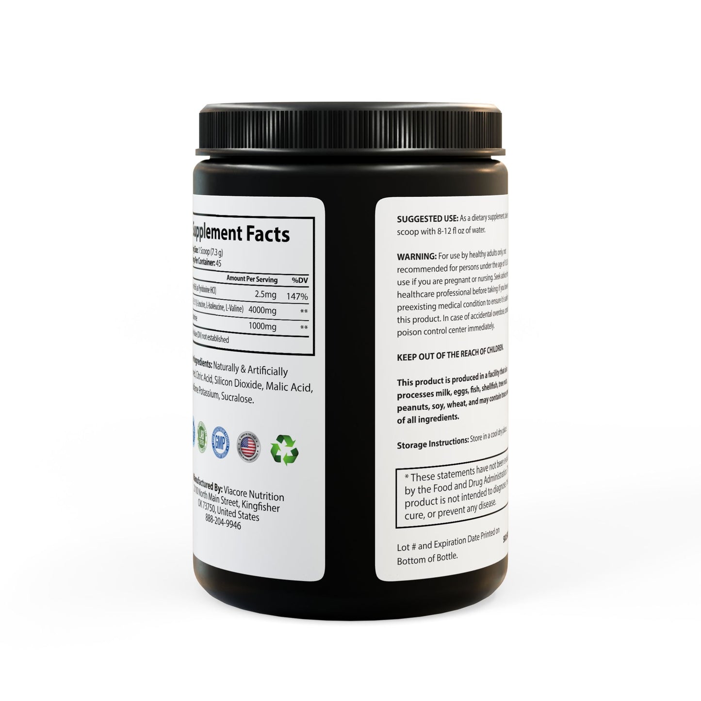Power Flex BCAA Supplement, Watermelon