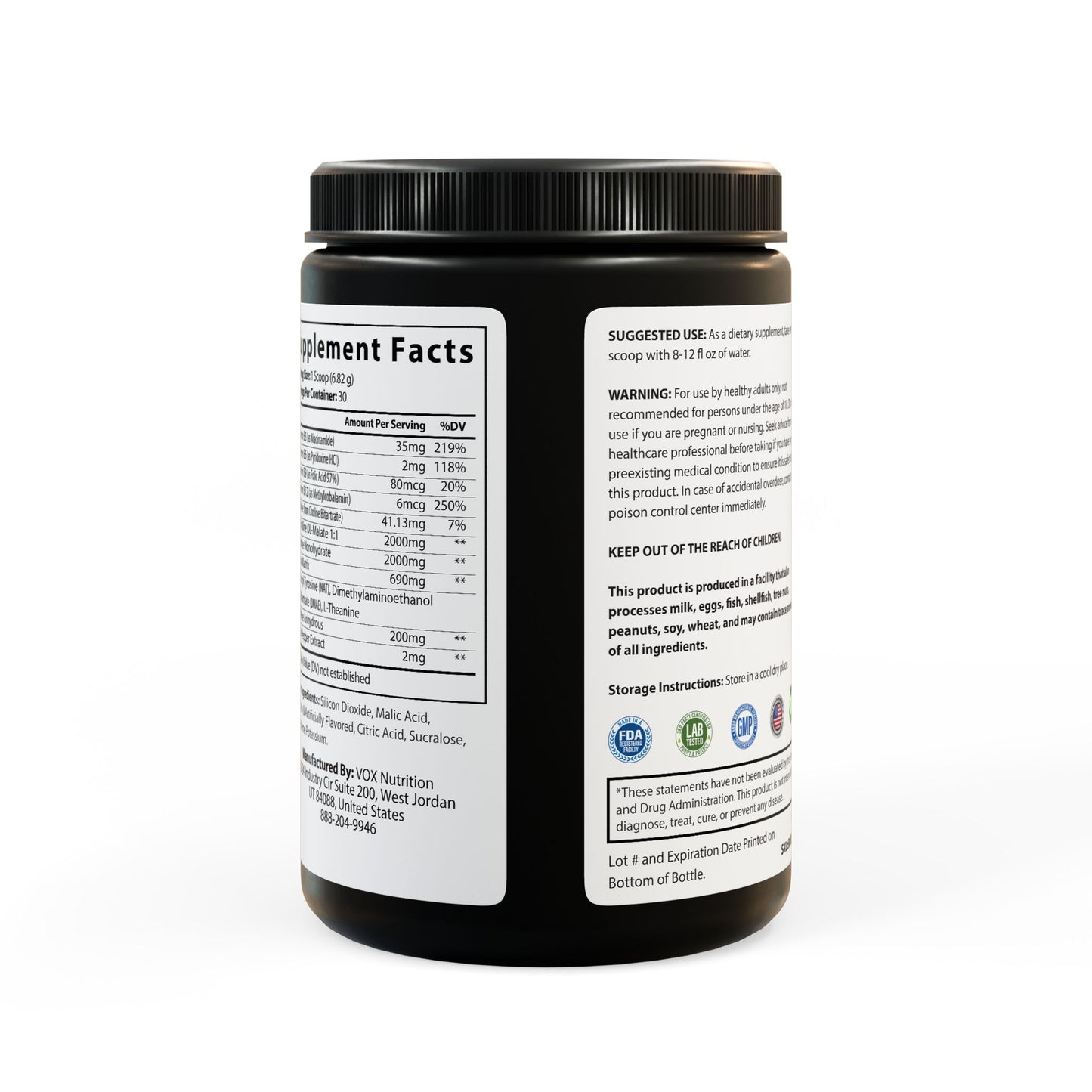 PowerFlex Pre-Workout Supplement, Fruit Punch (204g, 7.1oz)