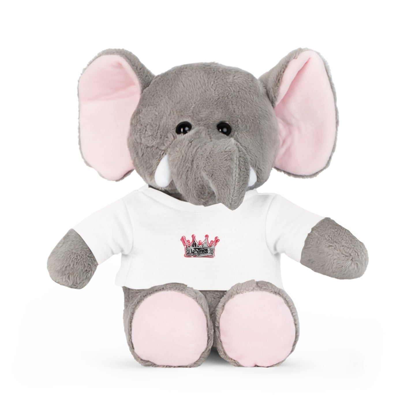 Plush Toy with Crown T-Shirt