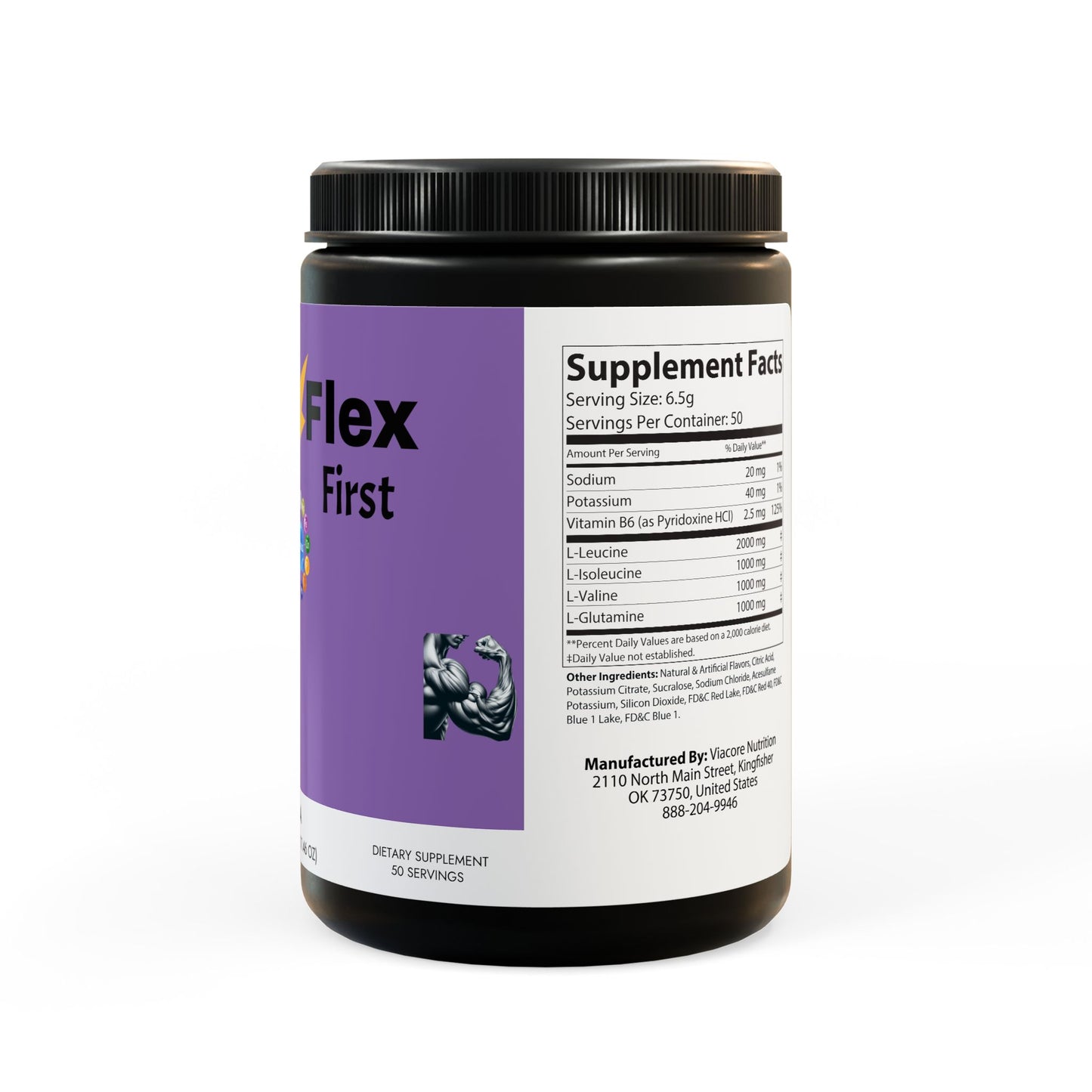 Power Flex BCAA Supplement Grape