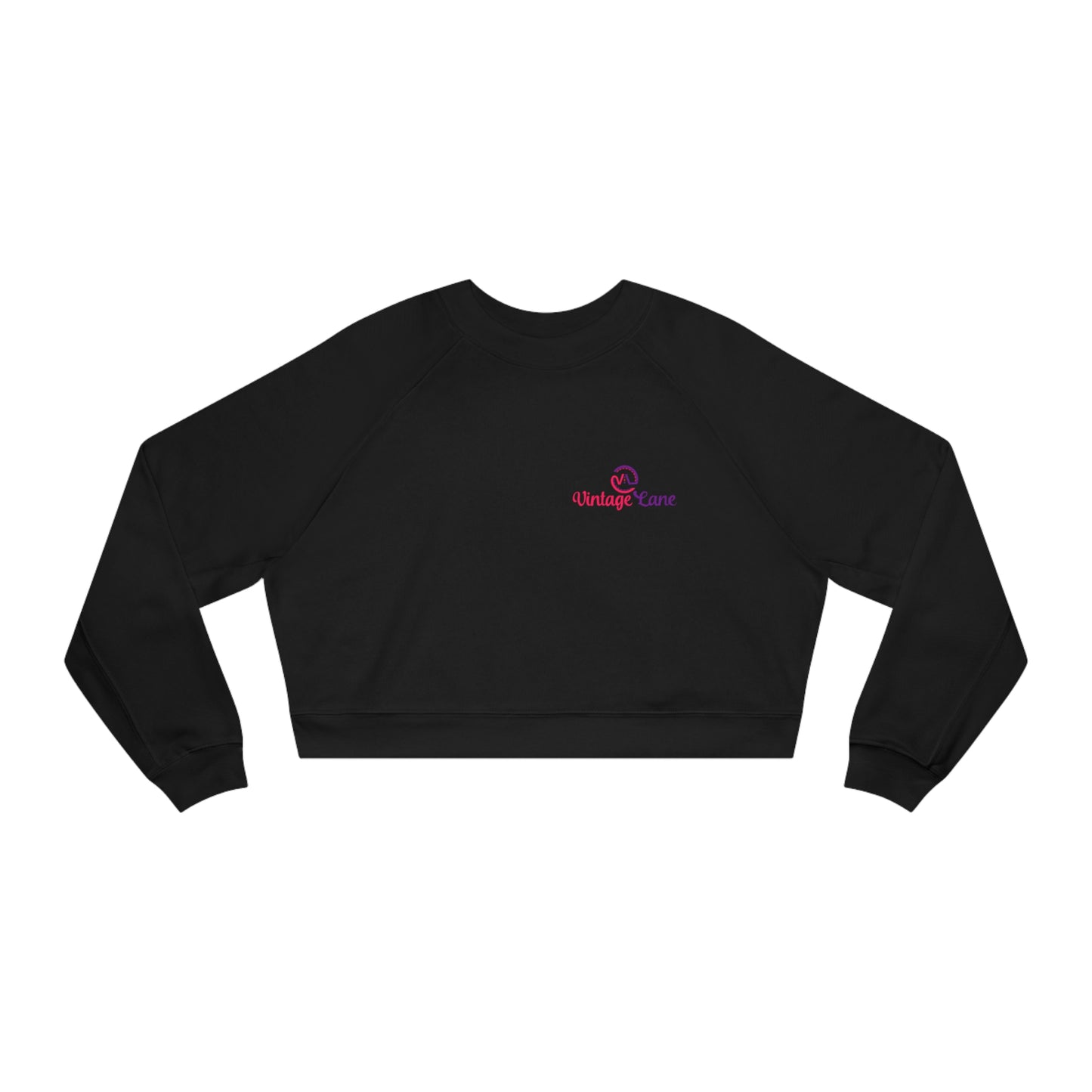 Women's Cropped Fleece Vintage Lane Pullover
