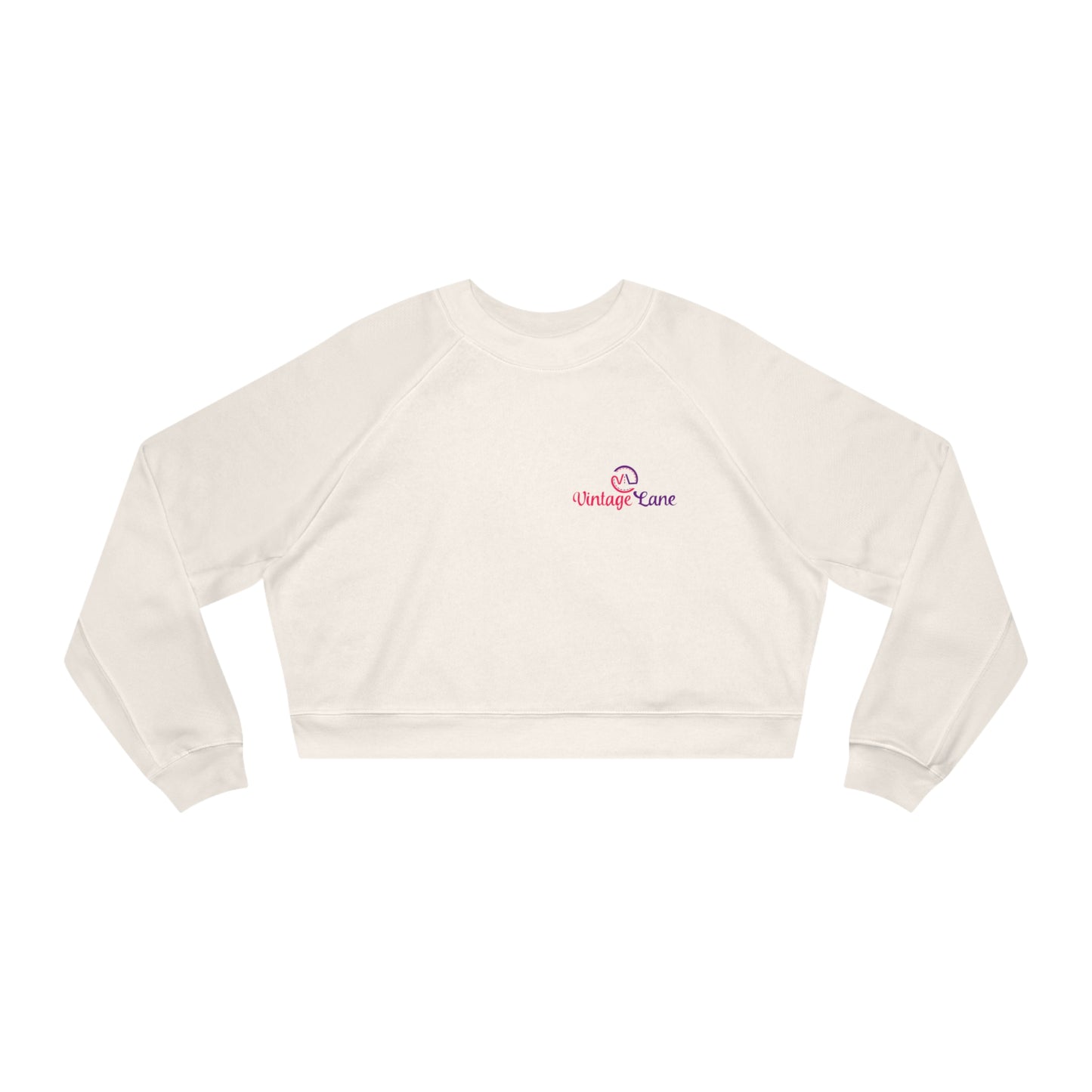 Women's Cropped Fleece Vintage Lane Pullover