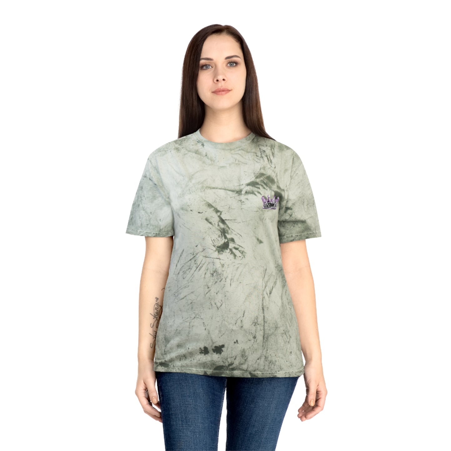 Unisex Color Blast Crown Davis T-Shirt