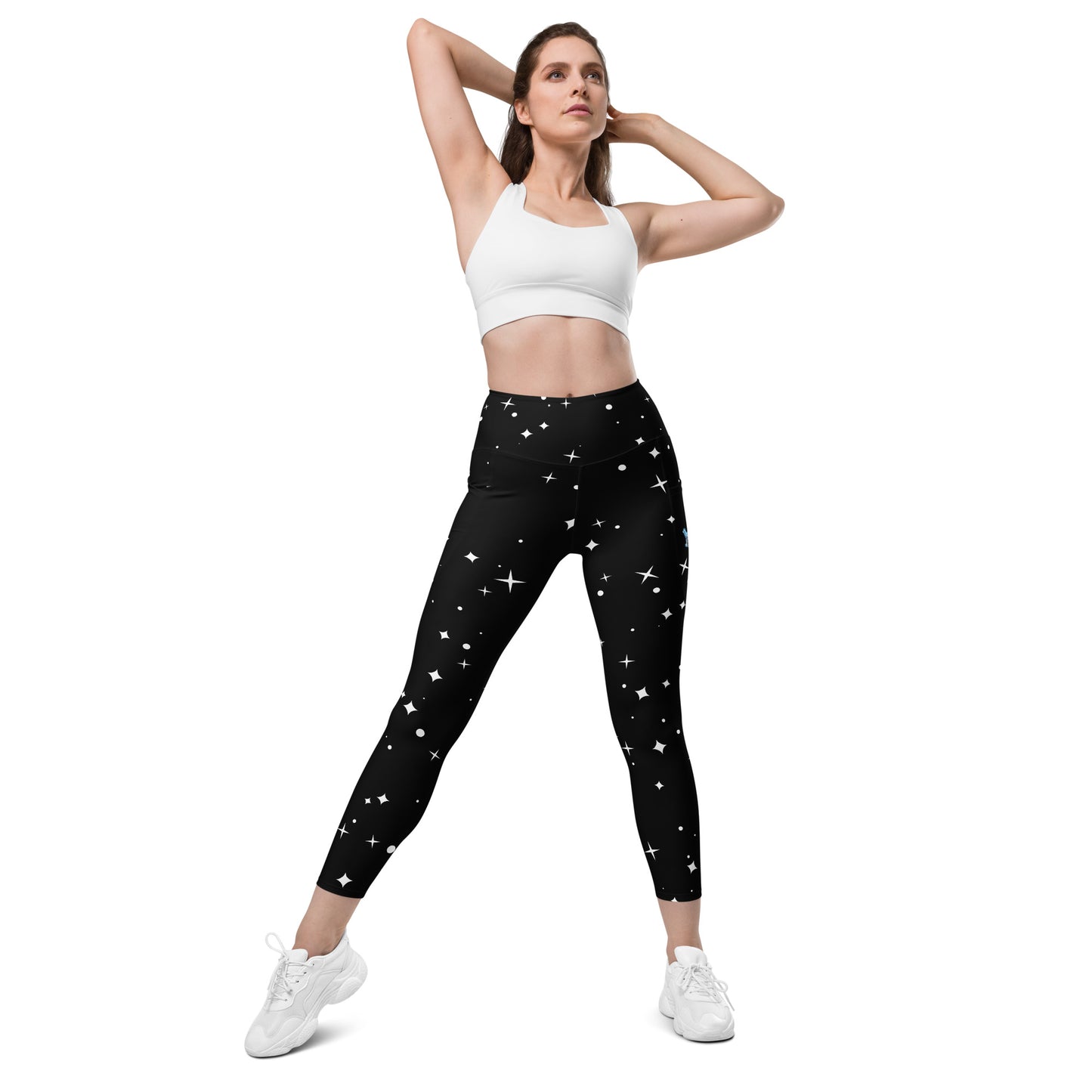 Crown Fitness all over print Leggings