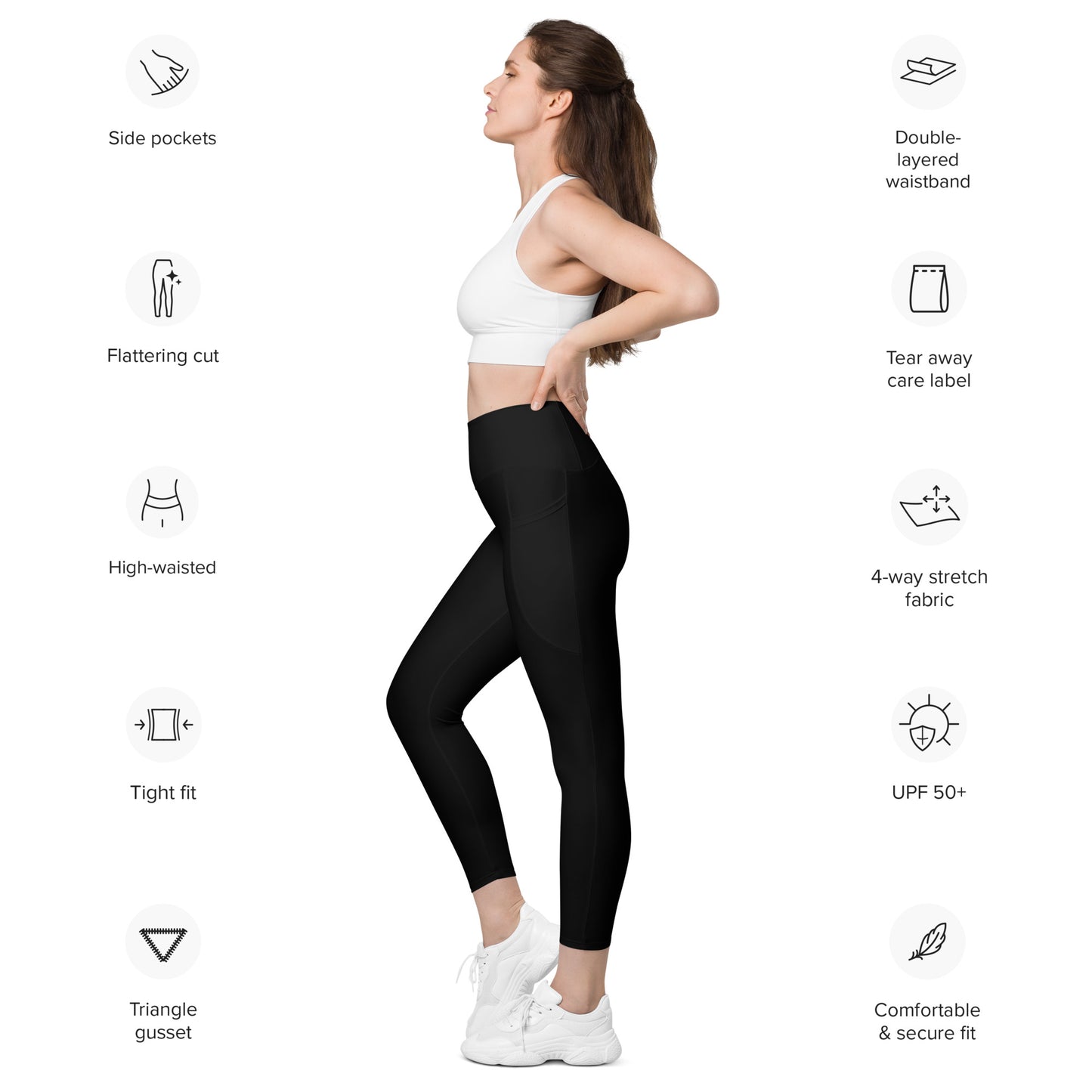 Crown Davis Leggings with pockets