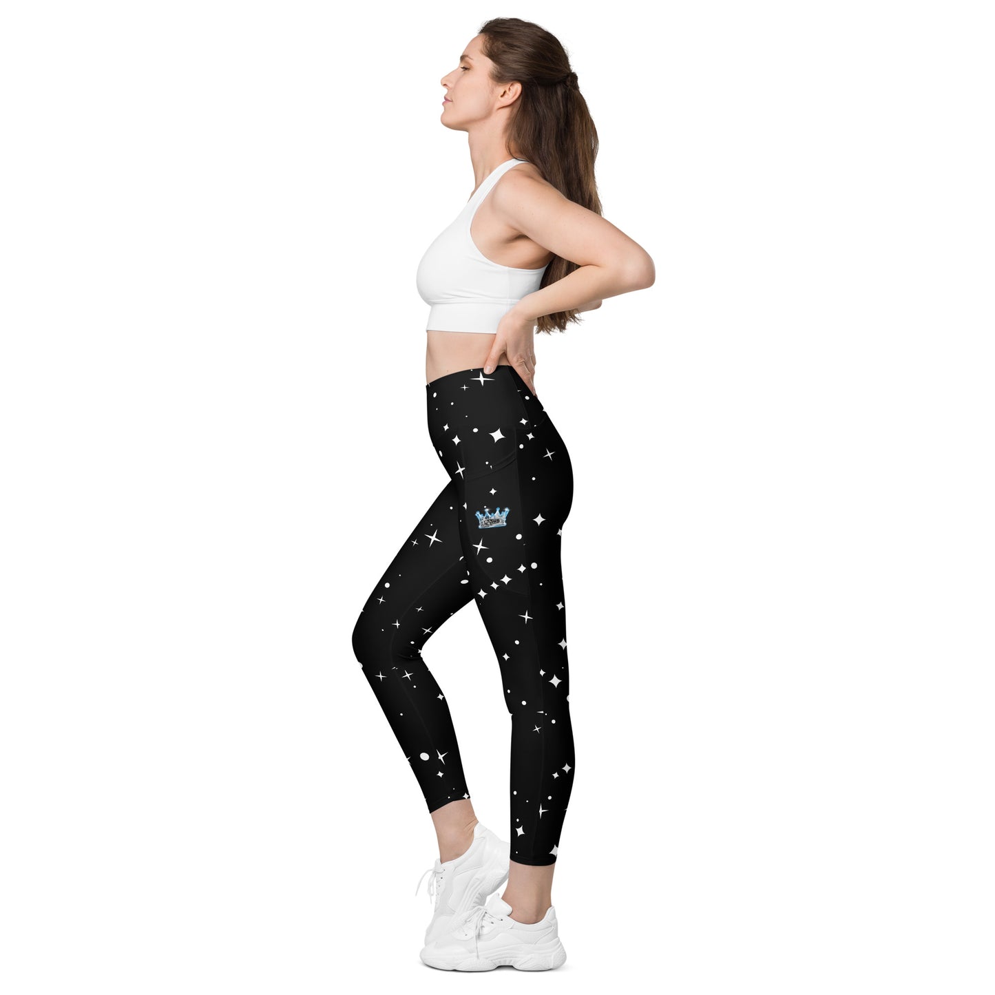 Crown Fitness all over print Leggings