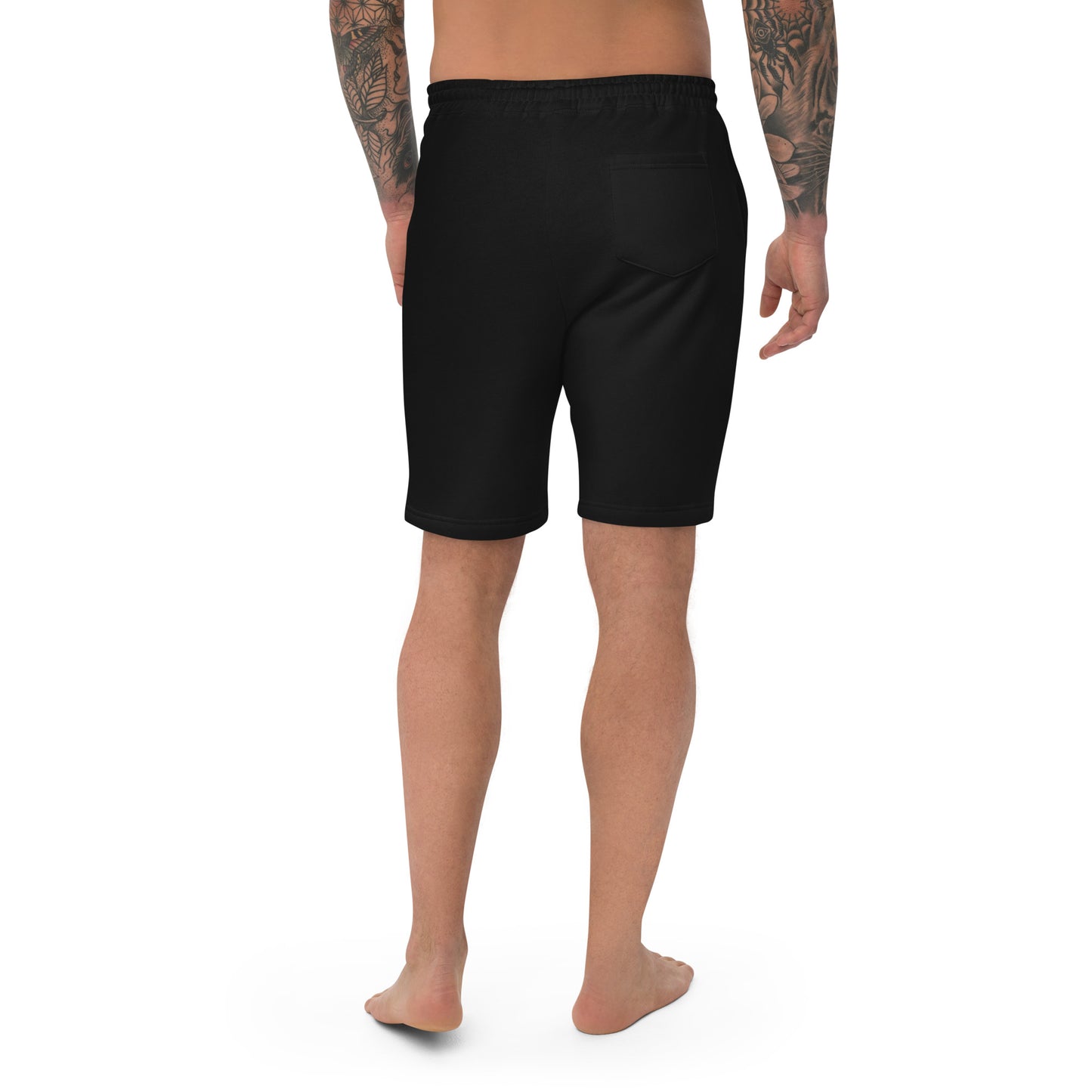 Men's Crown fitness embroidered logo shorts