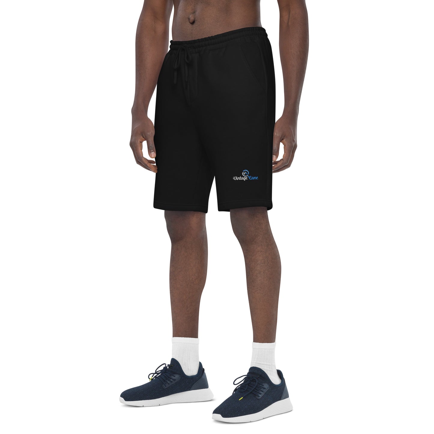 Men's VL embroidered logo fleece shorts