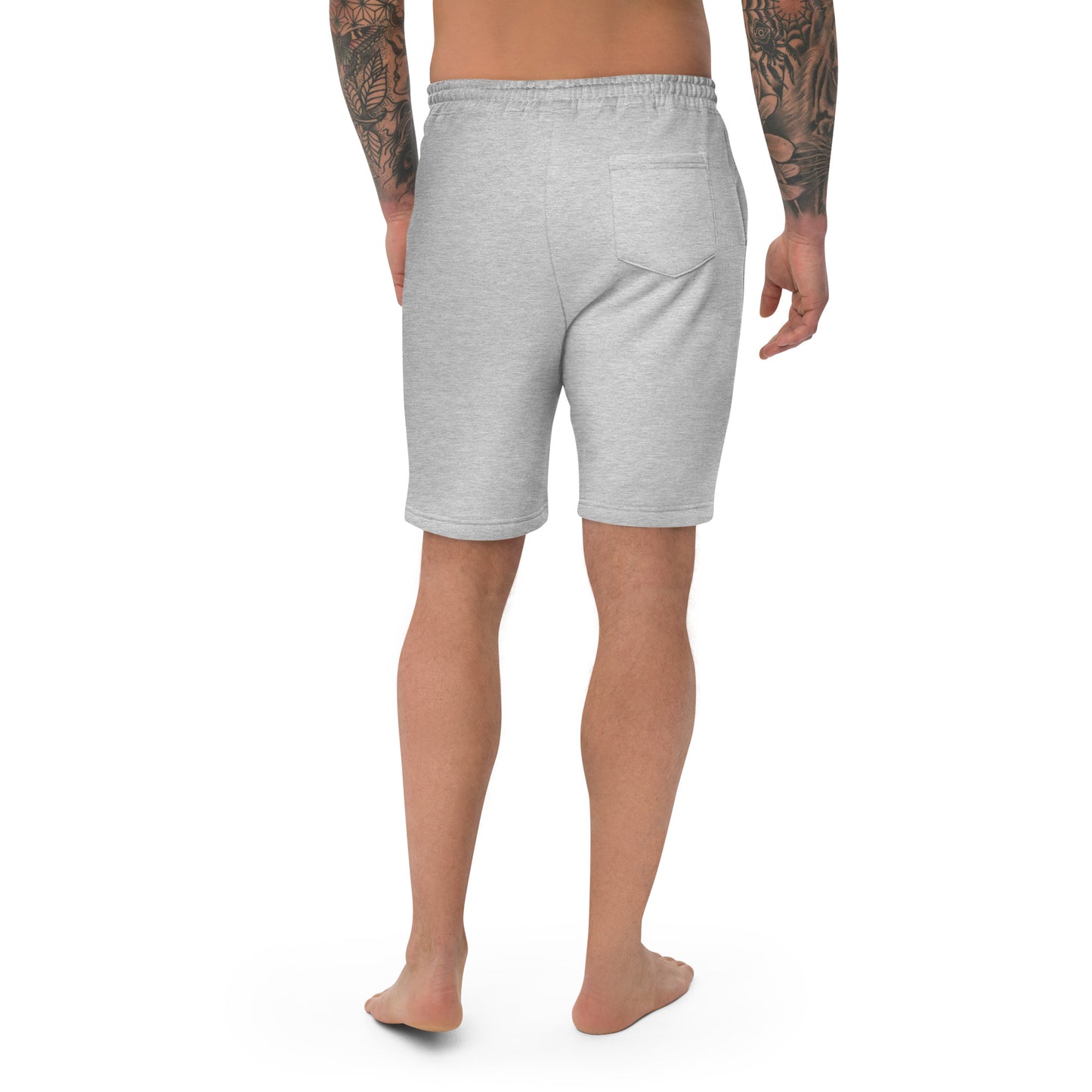 Men's Crown fitness embroidered logo shorts
