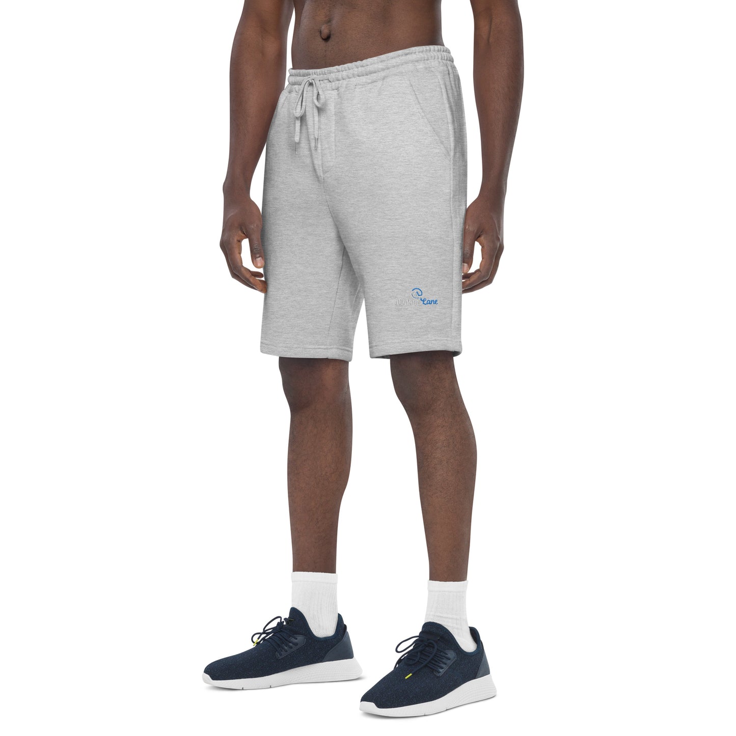 Men's VL embroidered logo fleece shorts