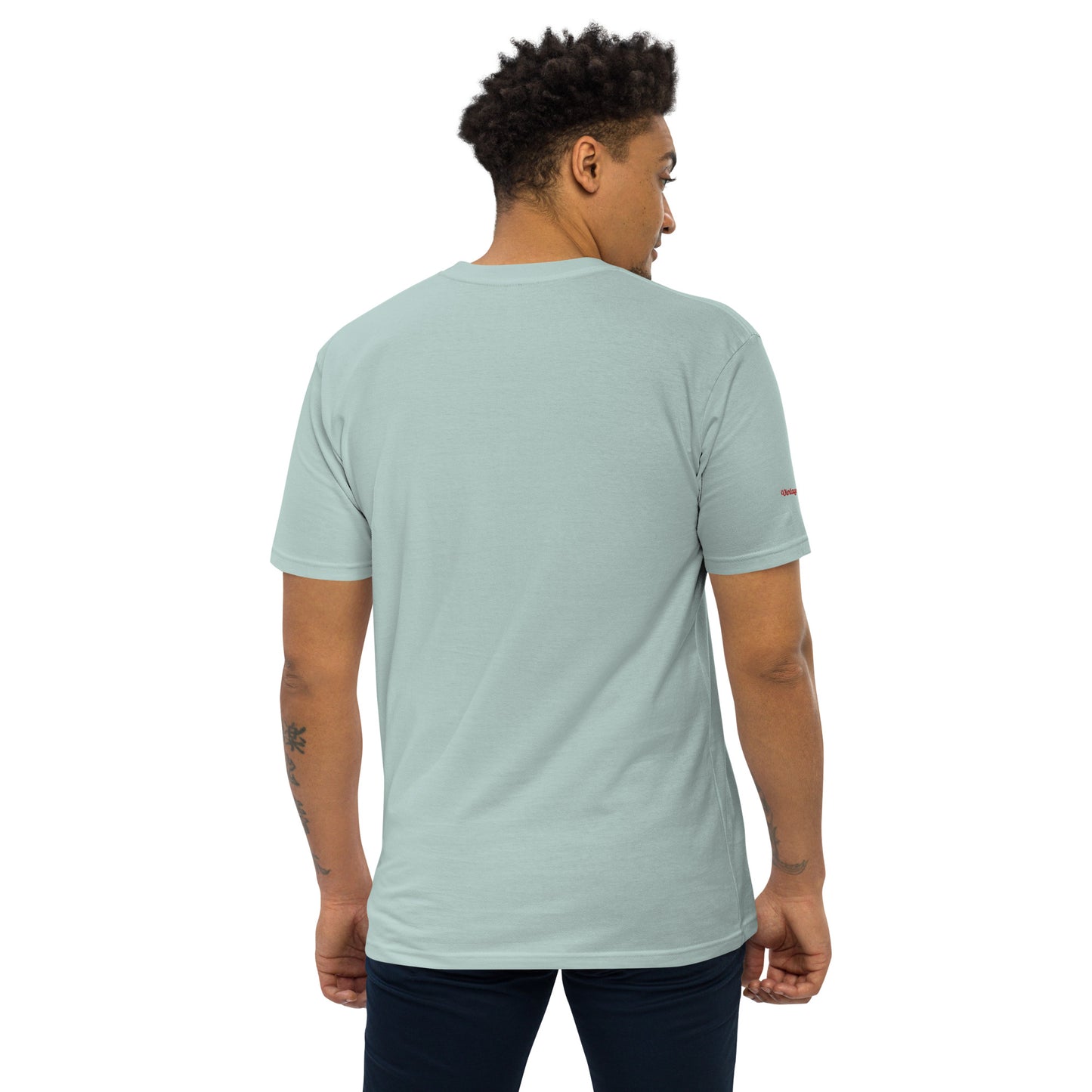 Men’s heavyweight Vintage Lane embroidered tee