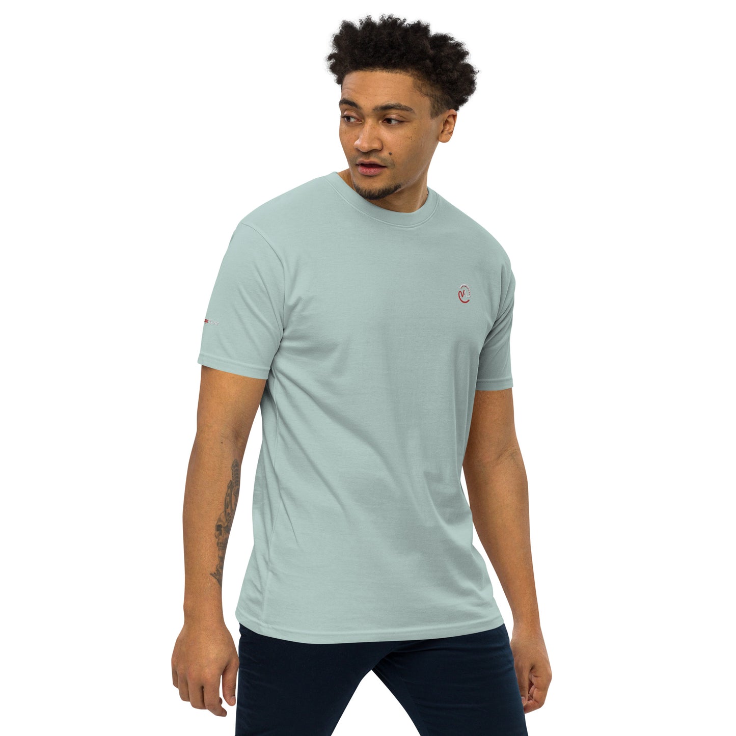 Men’s heavyweight Vintage Lane embroidered tee
