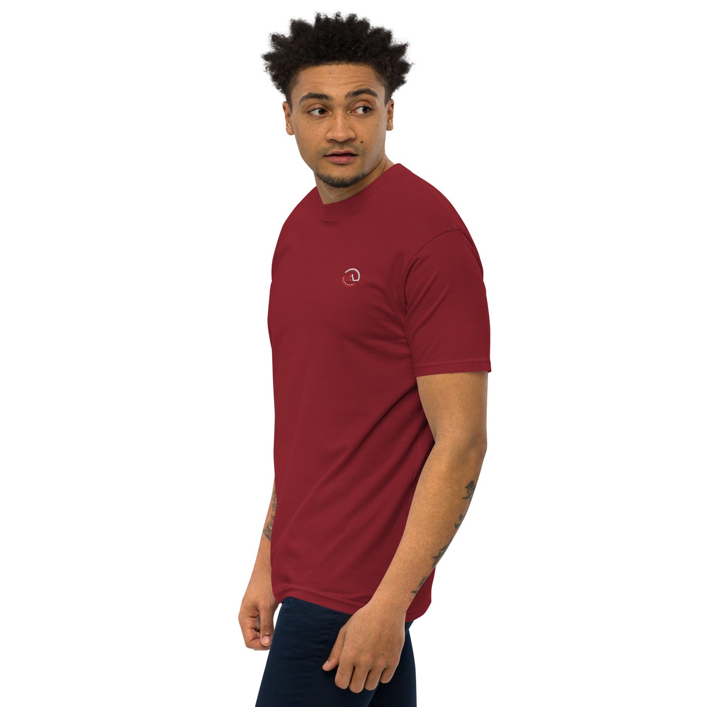 Men’s heavyweight Vintage Lane embroidered tee