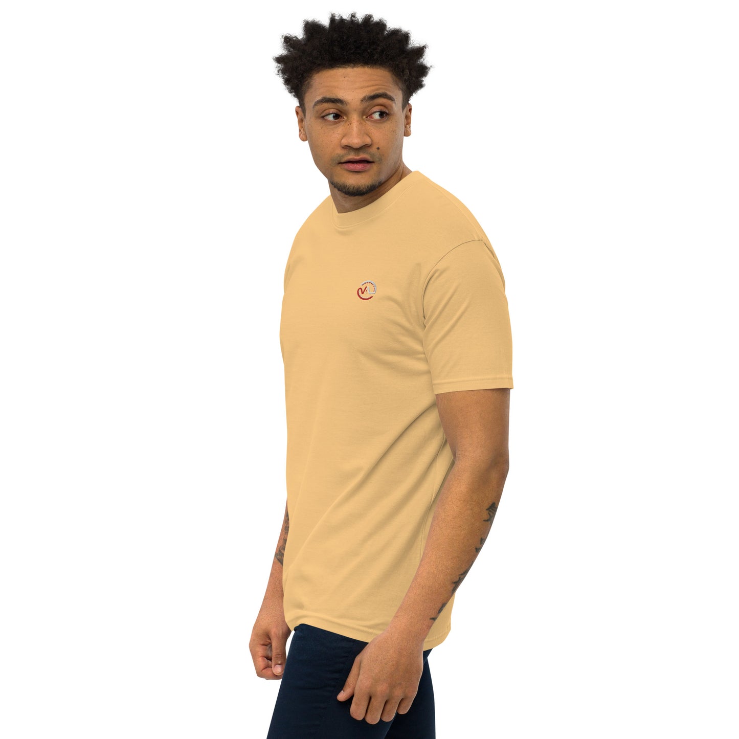 Men’s heavyweight Vintage Lane embroidered tee
