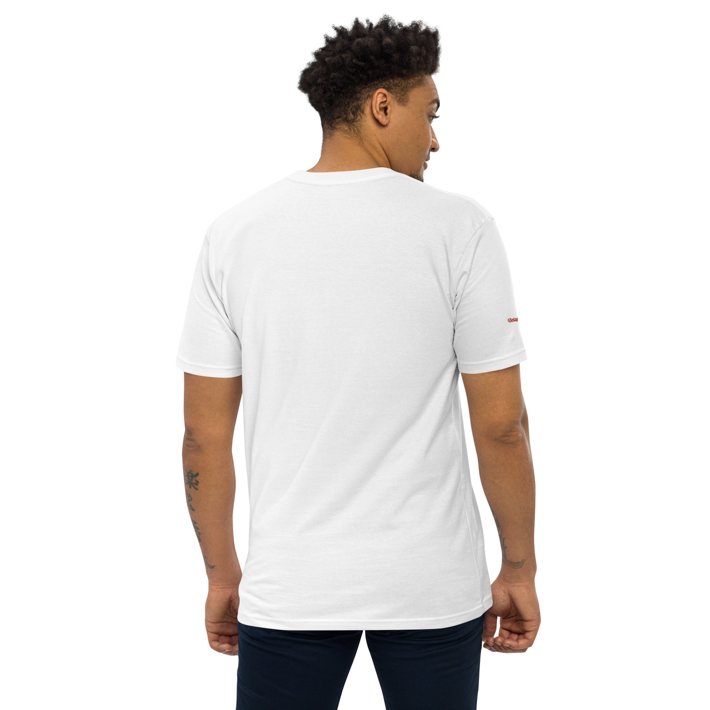 Men’s heavyweight Vintage Lane embroidered tee