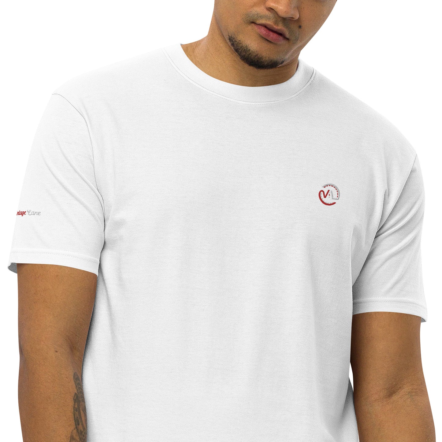 Men’s heavyweight Vintage Lane embroidered tee
