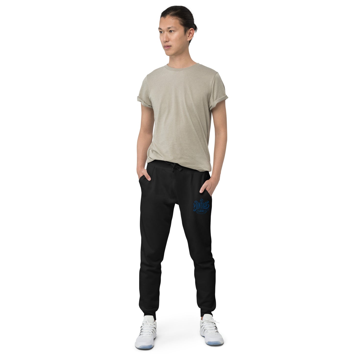 Vintage Lane’s Heritage joggers embroidered fleece sweatpants