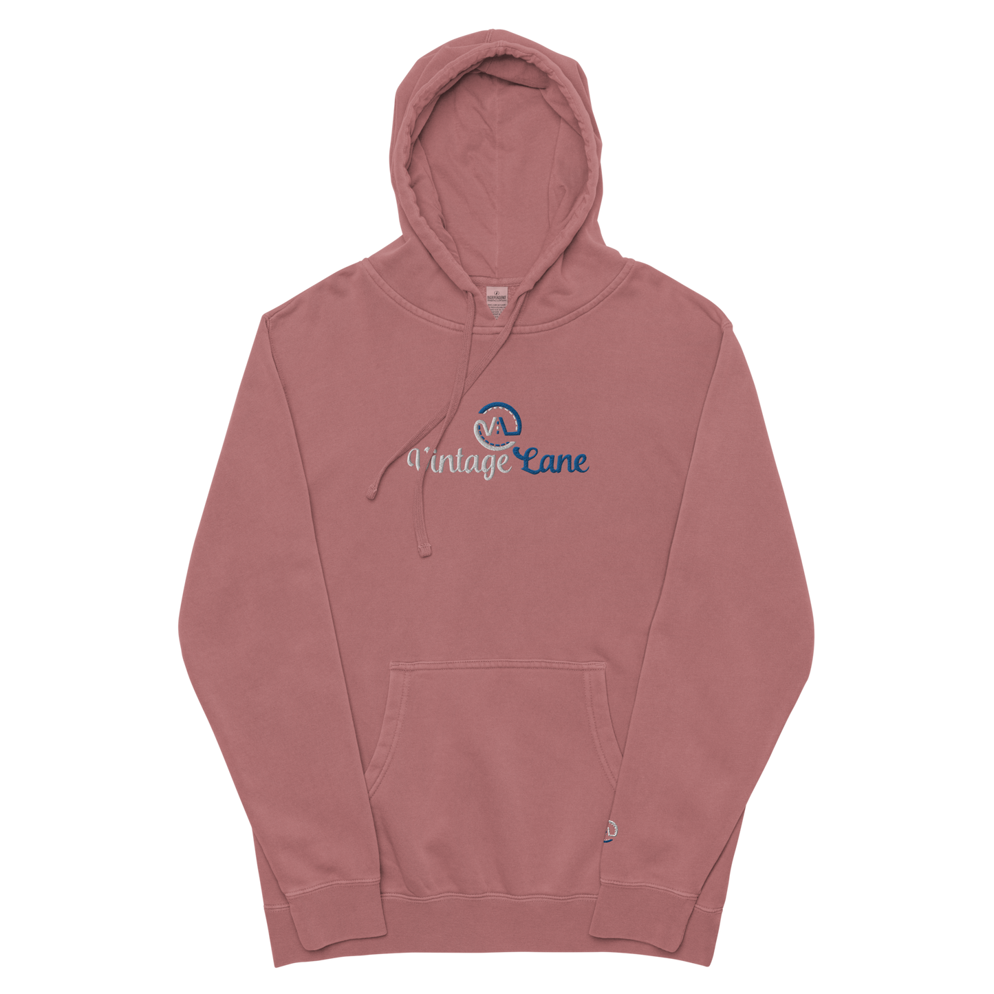 Vintage Lane’s faded style & comfort embroidered hoodie