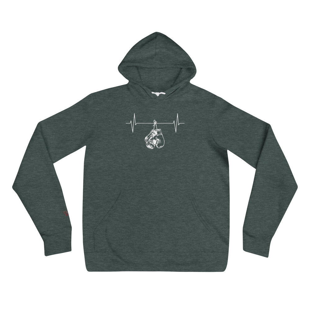 Fight Pulse Hoodie – Crown Davis Fitness Boxing Edition