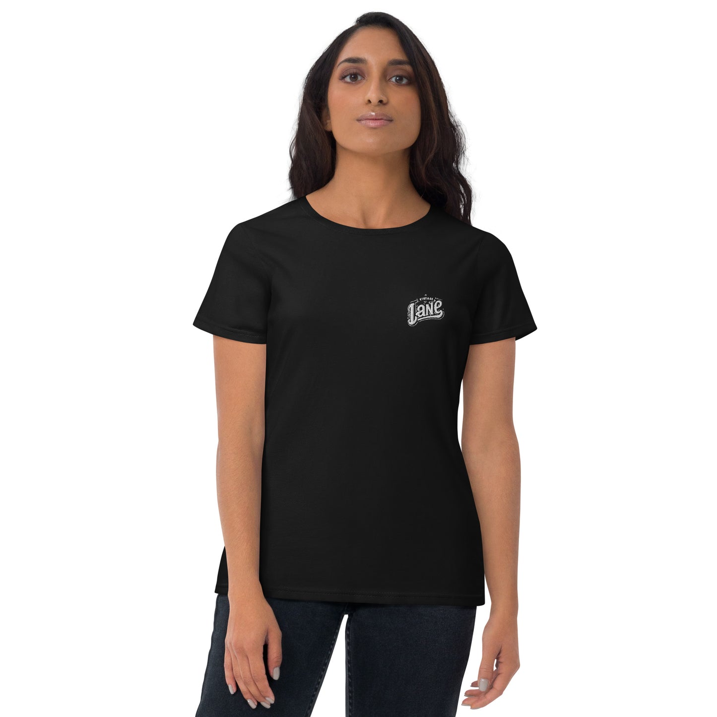 Women's short sleeve embroidered logo t-shirt