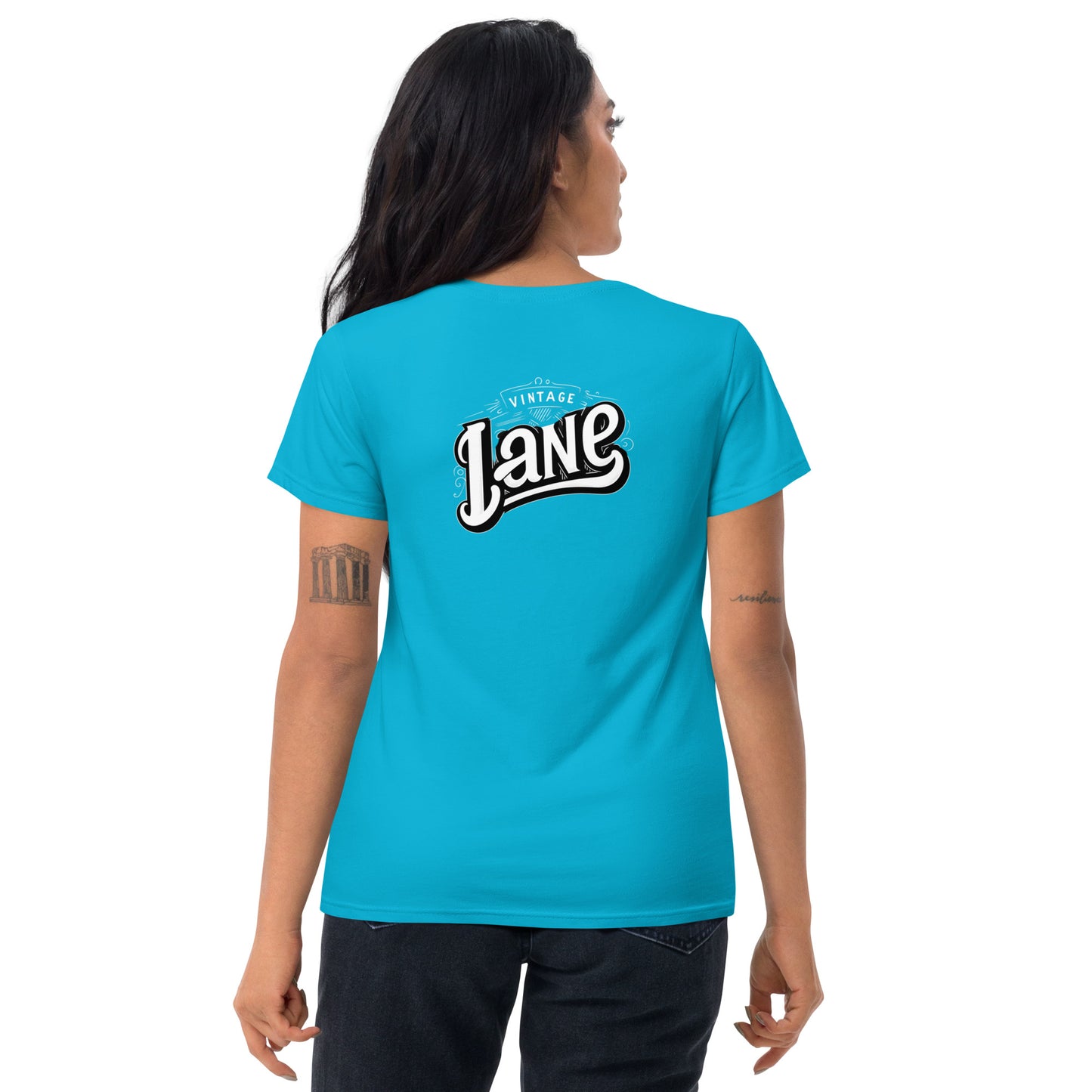 Women's short sleeve embroidered logo t-shirt