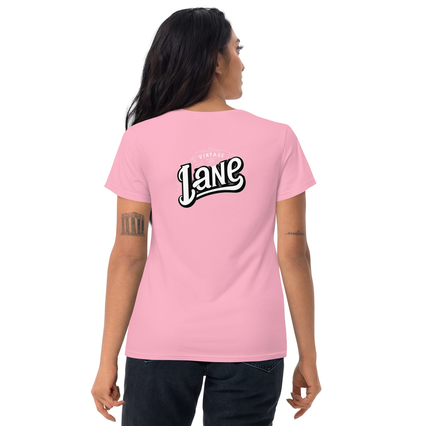 Women's short sleeve embroidered logo t-shirt