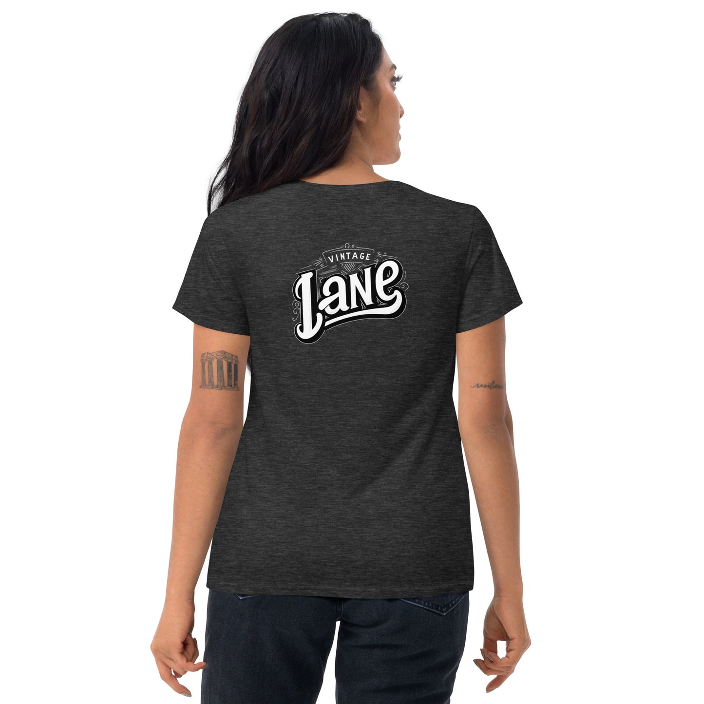 Women's short sleeve embroidered logo t-shirt