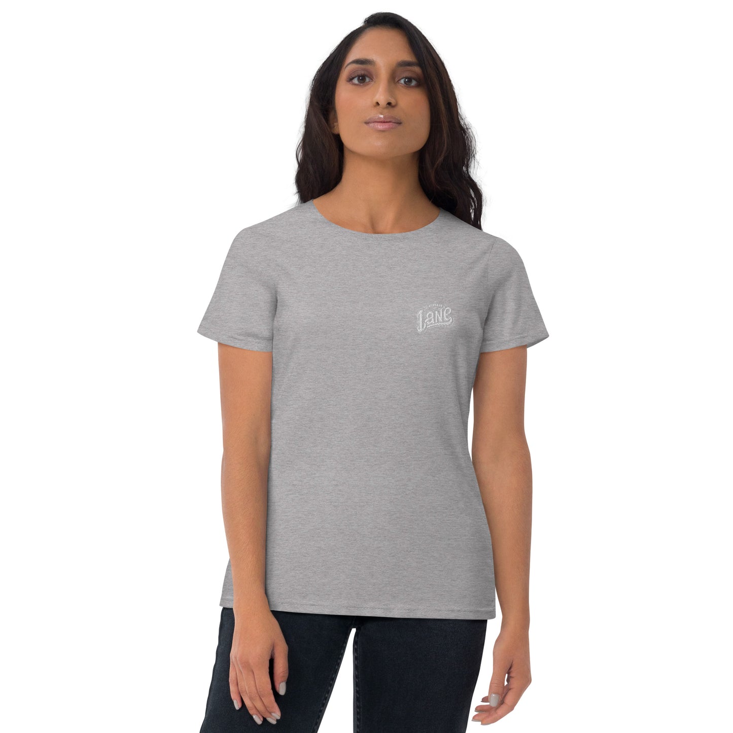 Women's short sleeve embroidered logo t-shirt