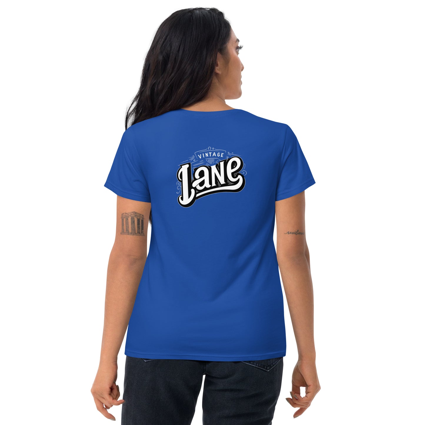 Women's short sleeve embroidered logo t-shirt