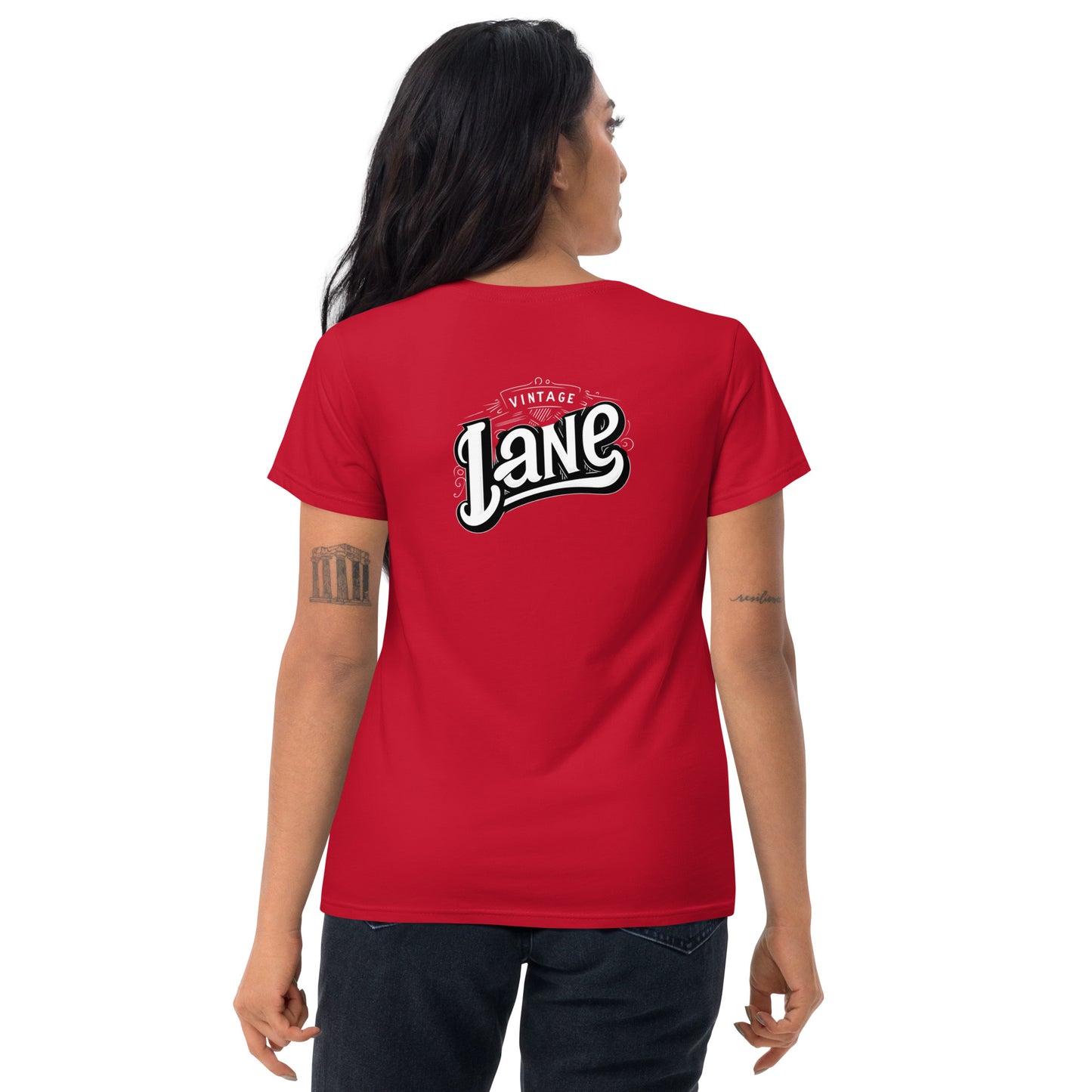 Women's short sleeve embroidered logo t-shirt