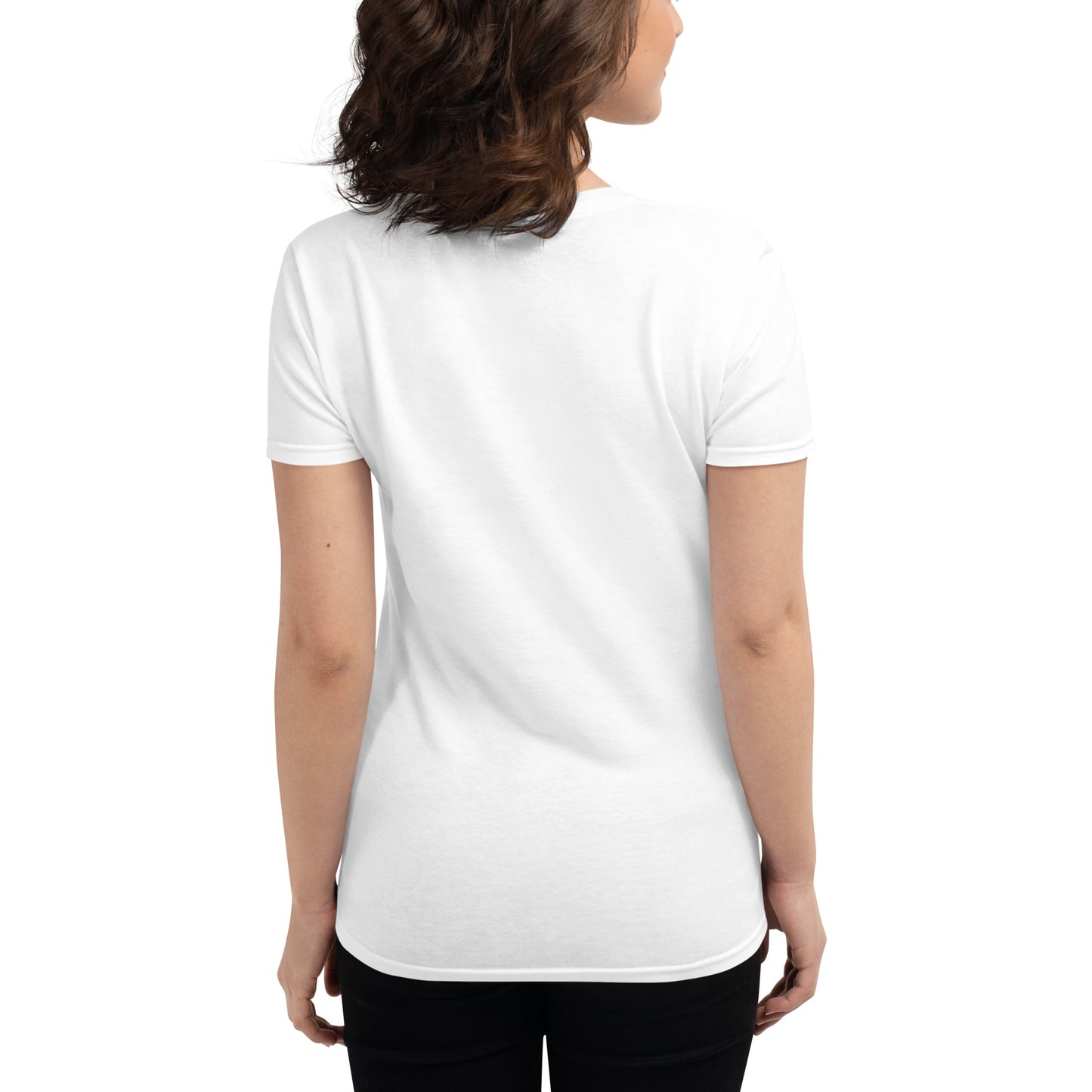 Women's short sleeve embroidered logo t-shirt