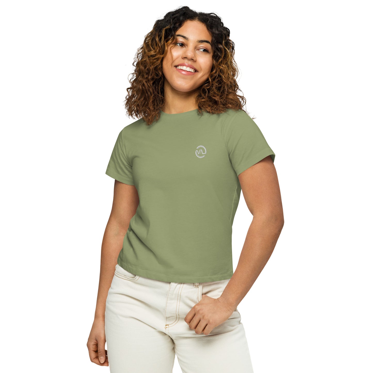 Vintage Lane Women’s High-Waisted Classic Tee