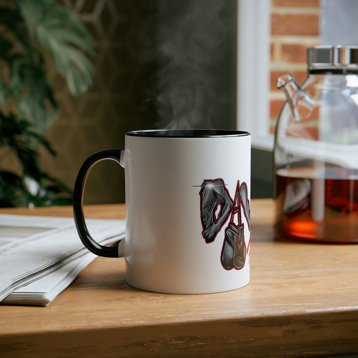 Two-Tone Coffee Mugs, 11oz