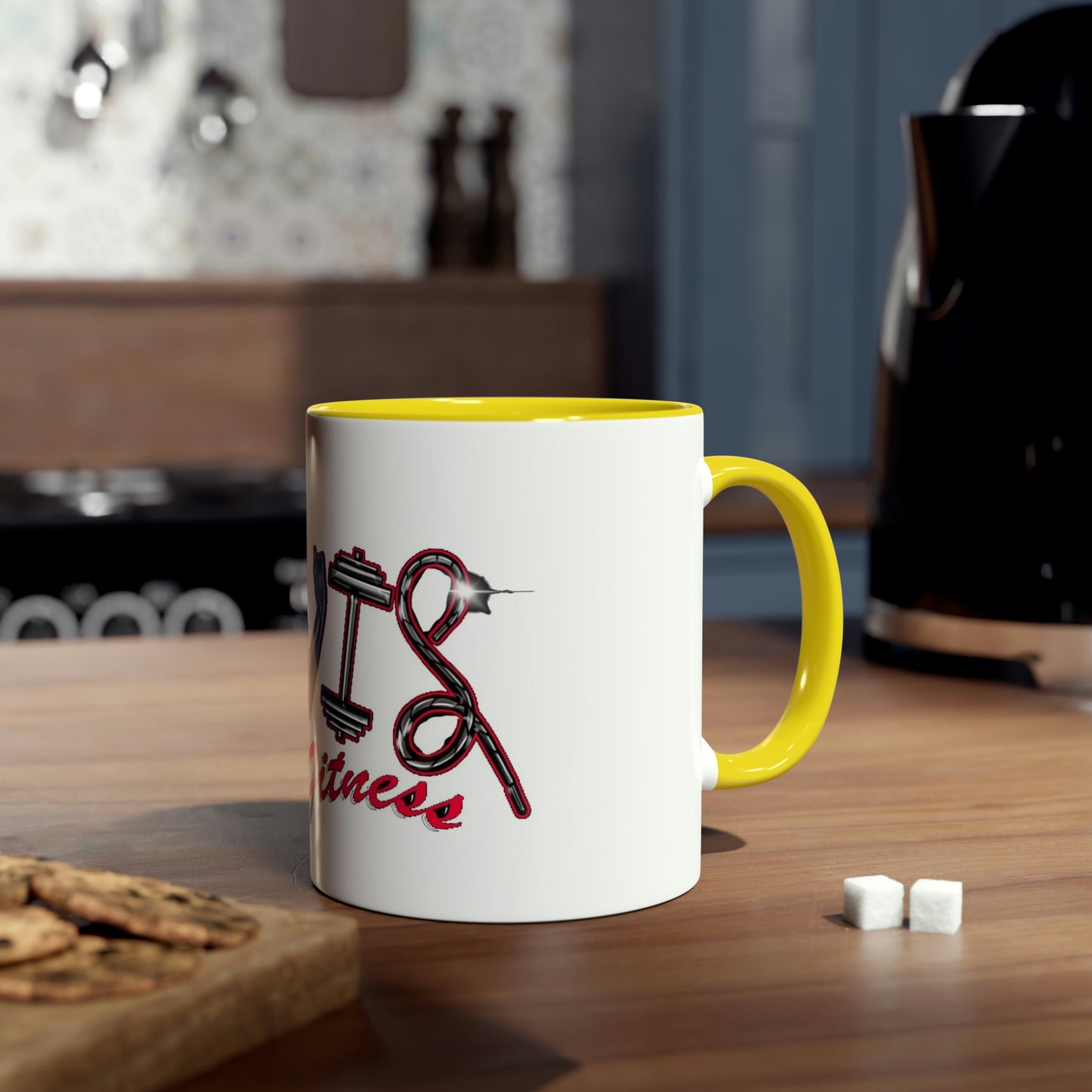 Two-Tone Coffee Mugs, 11oz