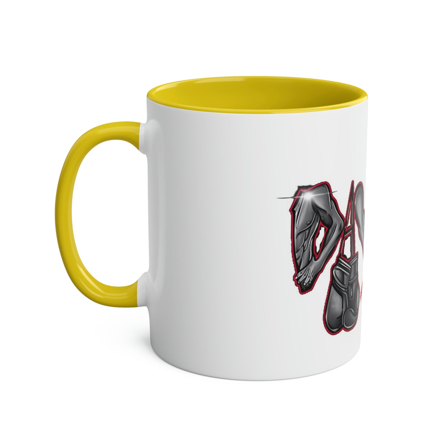 Two-Tone Coffee Mugs, 11oz