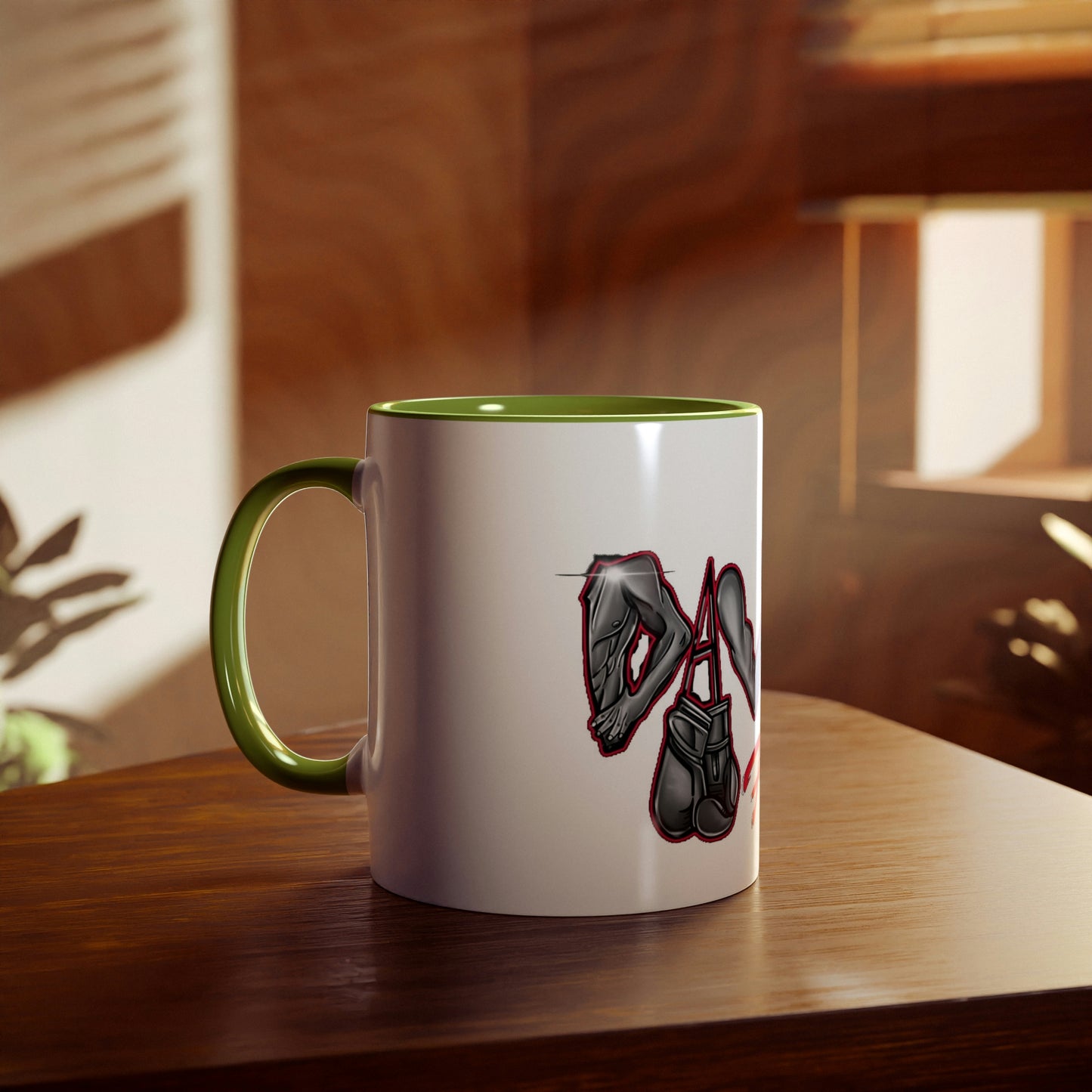 Two-Tone Coffee Mugs, 11oz