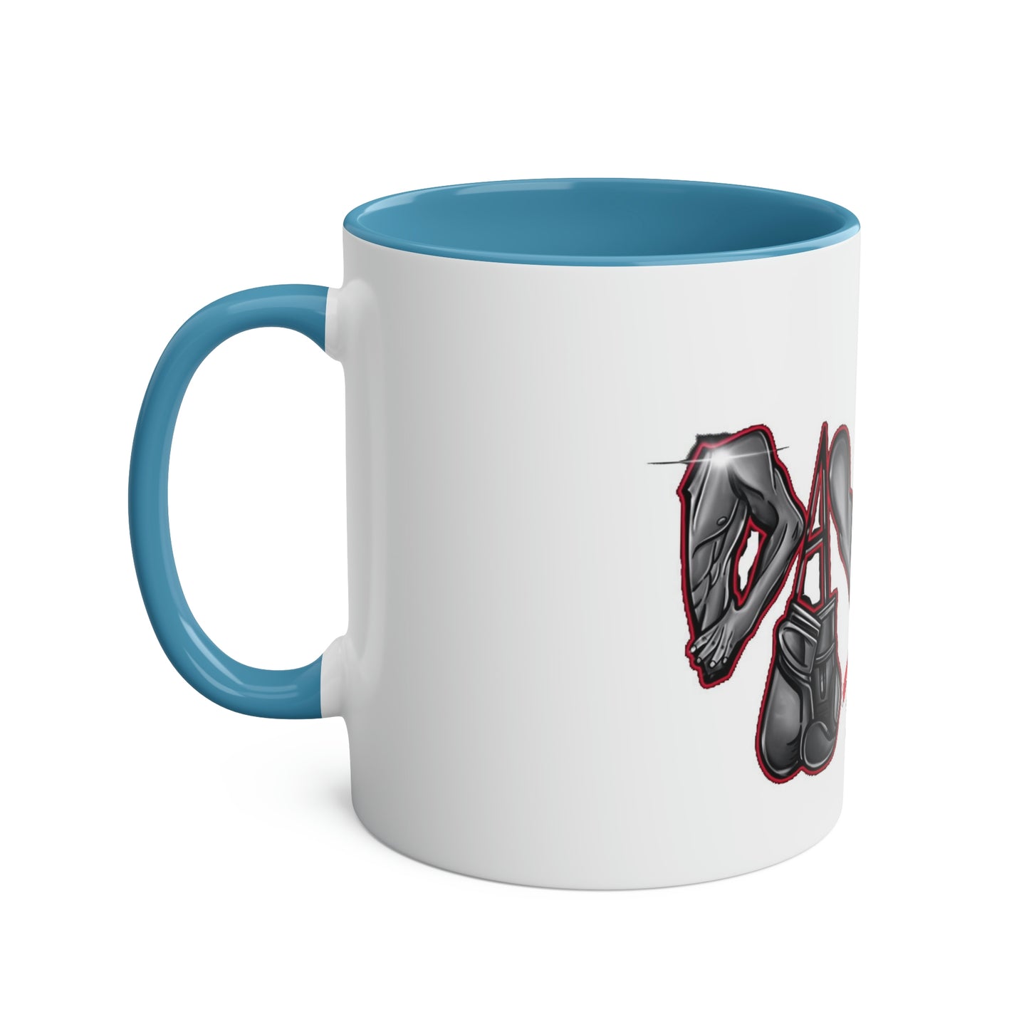 Two-Tone Coffee Mugs, 11oz