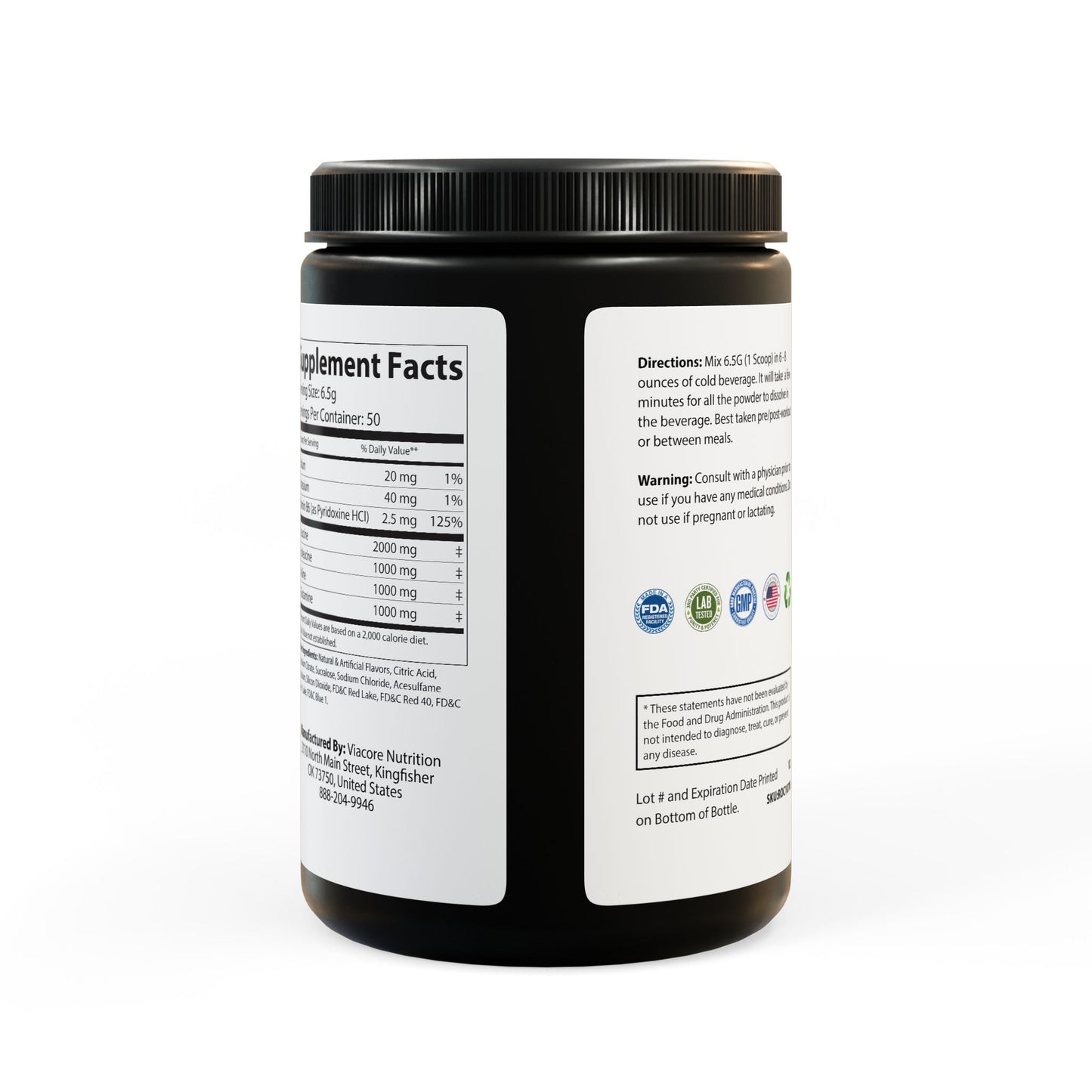 Power Flex BCAA Supplement  Grape