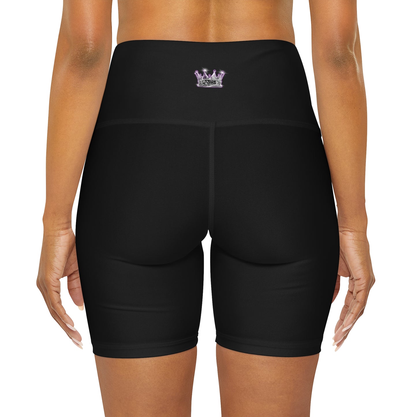 High Waisted  Crown Davis Yoga Shorts