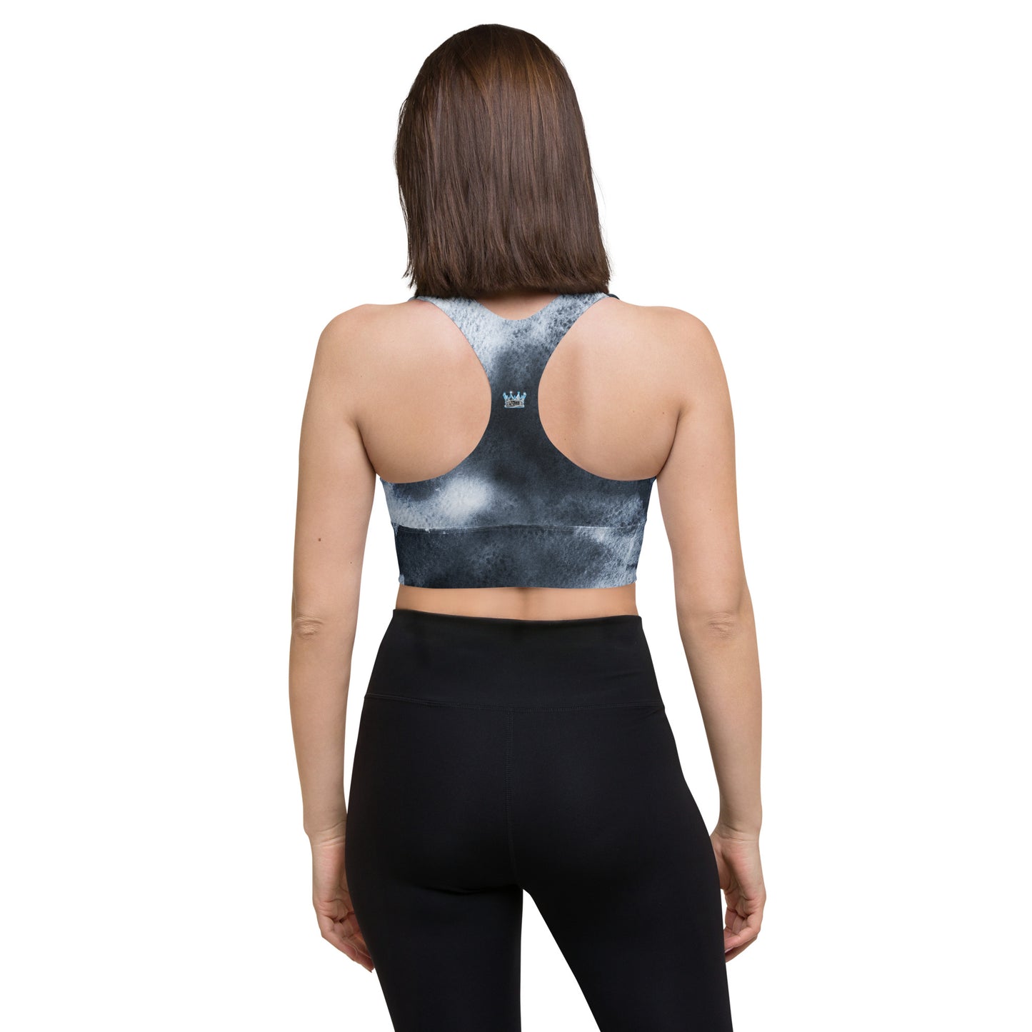 Longline Crown fitness sports bra