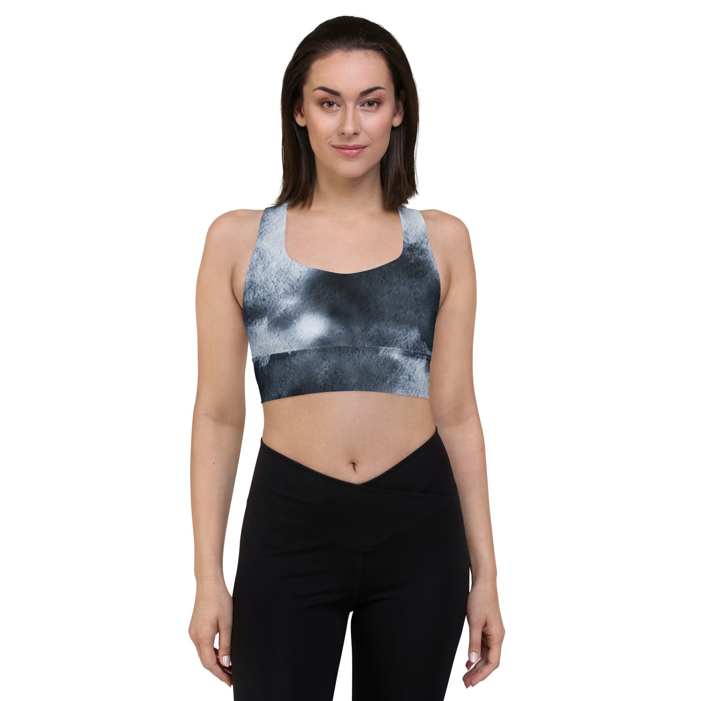 Longline Crown fitness sports bra