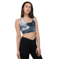 Longline Crown fitness sports bra