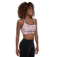 Padded all over print Sports Bra