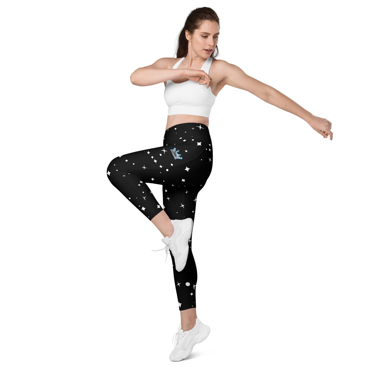 Crown Fitness all over print  Leggings