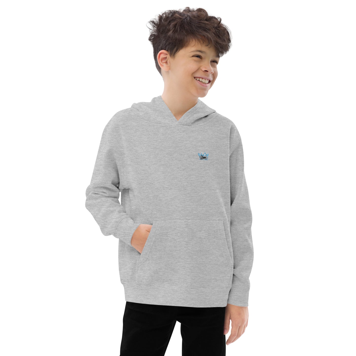 Kids Crown Davis fleece hoodie