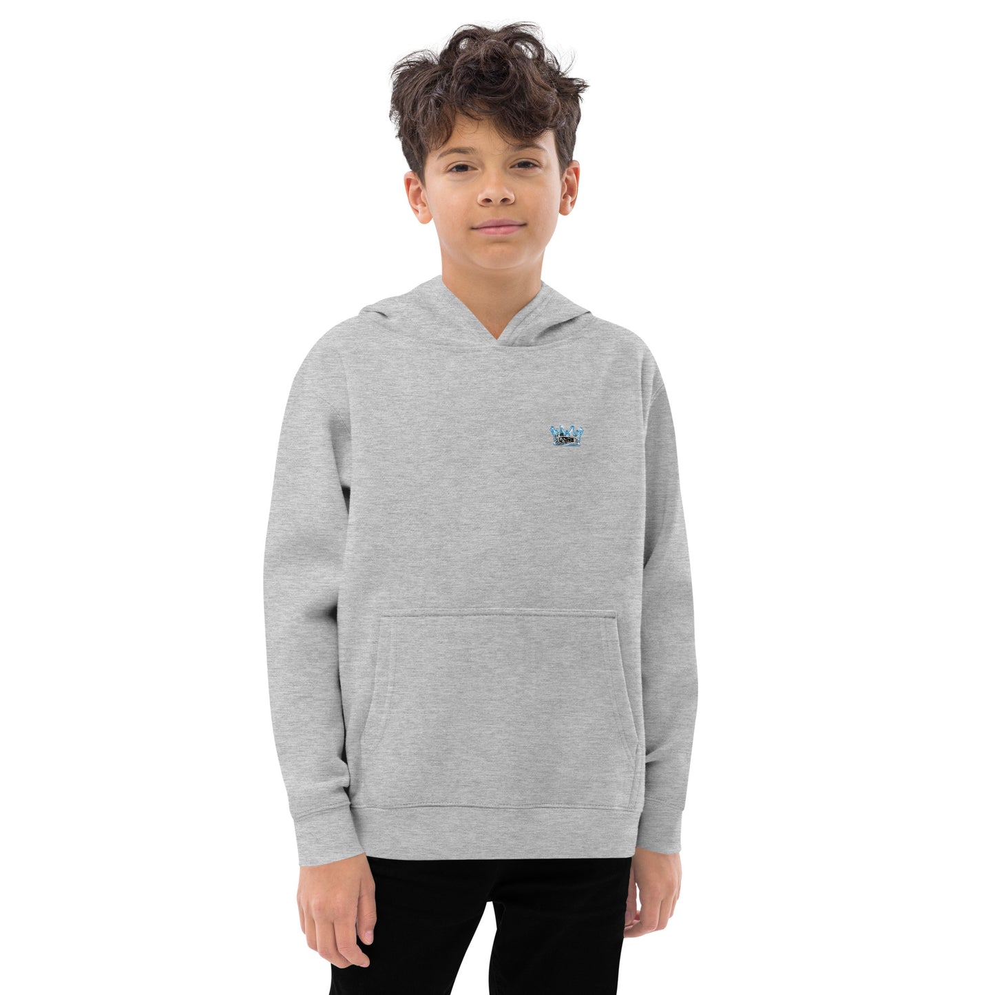 Kids Crown Davis fleece hoodie