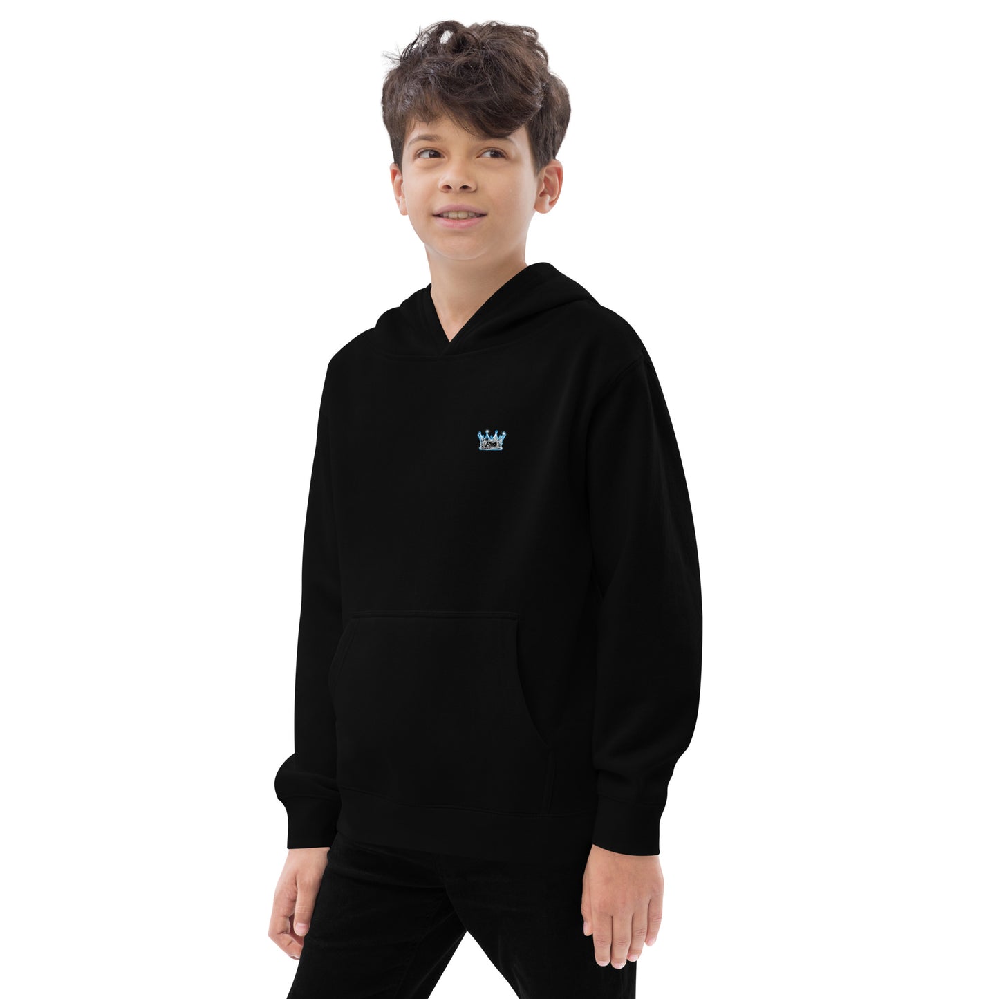 Kids Crown Davis fleece hoodie
