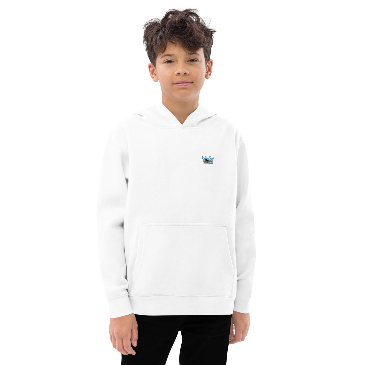 Kids Crown Davis fleece hoodie