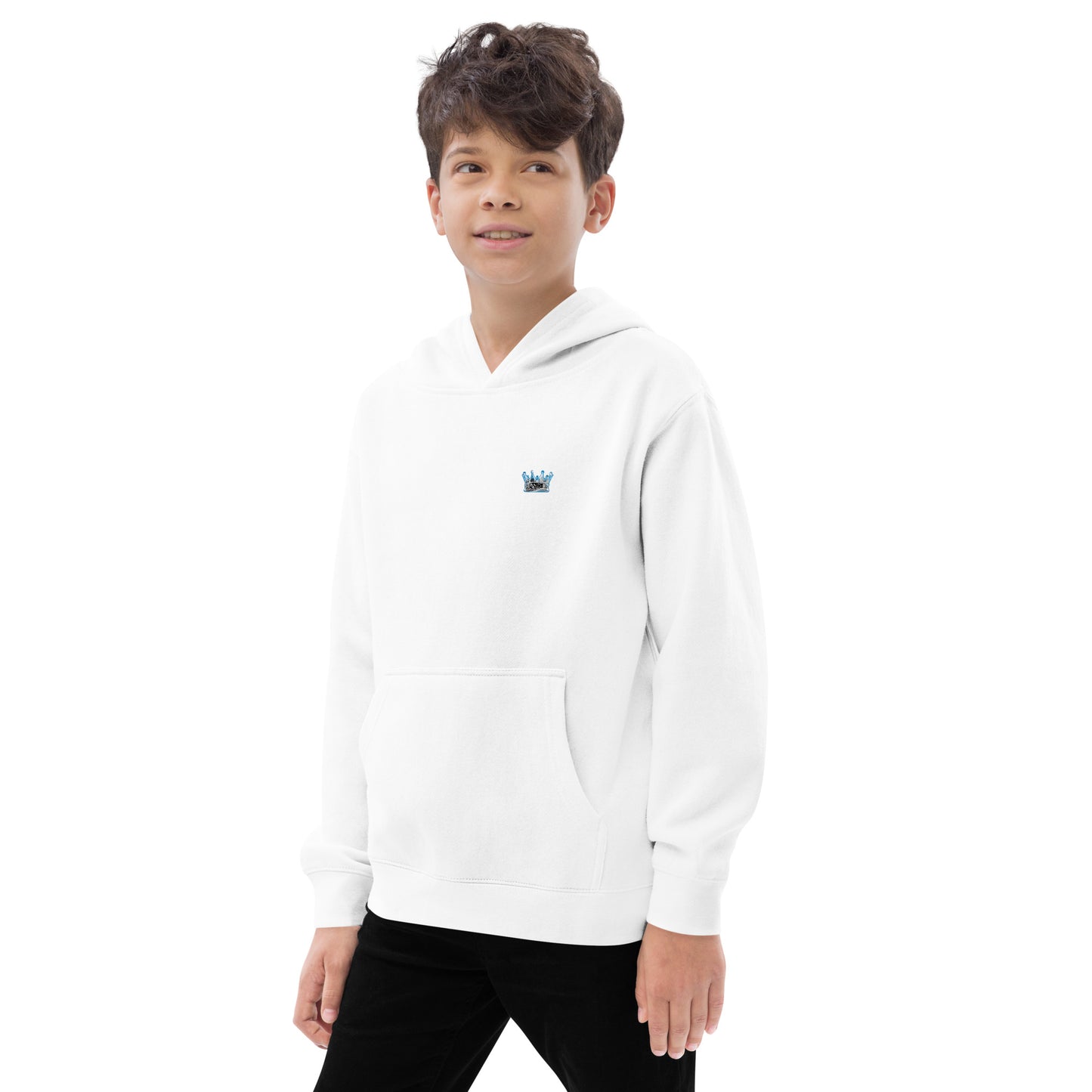 Kids Crown Davis fleece hoodie